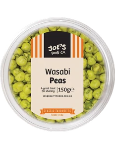 Jc's Wasabi Peas Tubs 150g x 12 - Picture 1 of 1