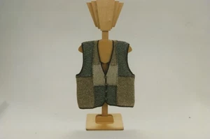 Ann Norling KNITTING PATTERN #25 Patchwork Vest - 40"-52" - Picture 1 of 3