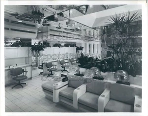 1979 Press Photo 1980s Stylish Beauty Salon - Picture 1 of 2