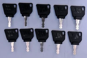 JCB Parts 3CX - Genuine JCB Ignition Keys (10 PCS) - Picture 1 of 3