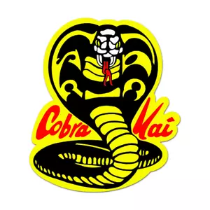 The Karate Kid Cobra Kai Logo Decal Vinyl Sticker - Foto 1 di 3