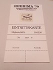 Rebrima 79 Eintrittskarte Regensburger Philarelistenvereinigung Jugendliche 
