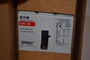 ONE NEW EATON CIRCUIT BREAKER GWF25K.(GWF 3090) - Picture 1 of 1
