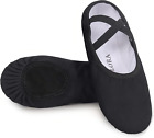 OLORA Women's Ballet Shoes Canvas Dance Slippers Yoga Practice for... 