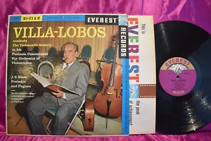 VILLA-LOBOS CONDUCTS: Fantasia Concertante for Orchestra LP - Foto 1 di 3