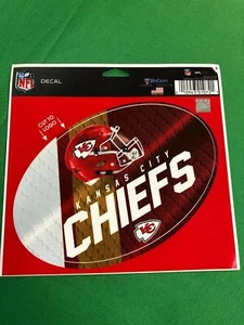 NFL Kansas City Chiefs Wincraft Oval Aufkleber Sticker Neu mit Etikett - Bild 1 von 1
