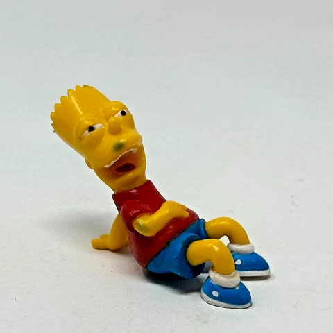 The Simpsons BART Figure 2007 Fox TPF Toy *READ Condition Cover