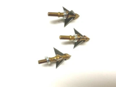 ROCKET BROADHEADS Rocket Trophy Ridge Psycho Cross Bow 75gr Broadheads NEW 3-PACK 30% OFF !!