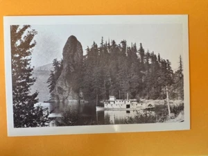 Cartolina: Hattie Belle a Rooster Rock, Columbia River Gorge, O foto RPPC 1896 - Foto 1 di 2