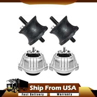 Anclaje 4X soportes de motor AT/MT para BMW Z4 L6 2009 2010 2011 3,0 L Foto 1 de 4