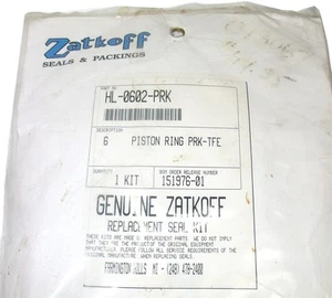  UP TO 2 NEW ZATKOFF HYDROLINE N5 & R5 PISTON TUBE SEAL & RING KITS HL-0602-PRK - Picture 1 of 2