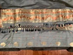 New Indian Saree with stitched blouse - Picture 1 of 6