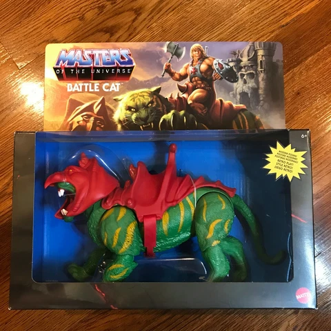 Masters of the Universe Origins Battle Cat - Mattel 2020 Version Cover