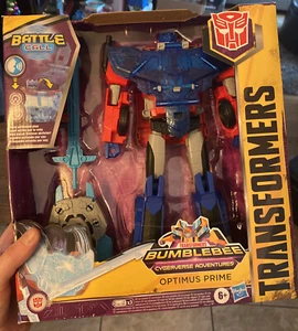 Transformers Cyberverse Leader Class Battle Call OPTIMUS PRIME New In Hand - Picture 1 of 2