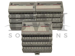 Allen Bradley 1794-IA16 /A Flex I/O 16PT 120VAC Input Module 1794IA16 Lot of 3 - Picture 1 of 9