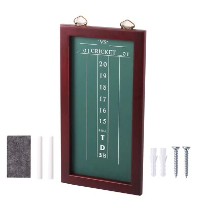 GSE GAMES & SPORTS EXPERT Chalk Dart Scoreboard for Dart Board Cricket & 01 Games