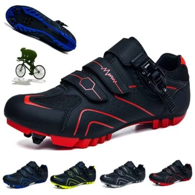 Men's MTB Bike Shoes Road Self-locking Cycling Sneakers Mountain Bicycle Shoes  - Image 1 of 4