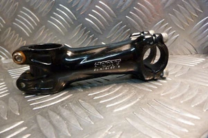 Retro SCOTT Black Stem 100mm - 25.4mm Clamp 1 1/8 Steer Road Mountain Bike - Picture 1 of 7