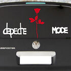 Depeche Mode 80cm Exciter Schriftzug + Rose 50cm Aufkleber Auto Tattoo Dekofolie