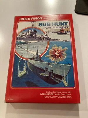 SUB HUNT, Intellivision, Mattel 1981 - Image 1 of 4