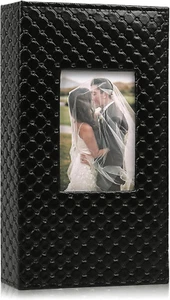 Photo Albums for 4X6 Photos Holds 300, 3 per Pages Photo Picture Album PU Leathe - Picture 1 of 12