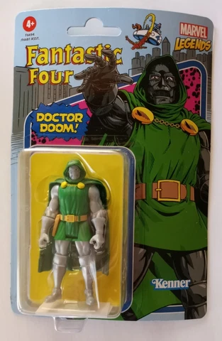 Marvel Legends Fantastic Four Dr. Doctor Doom 3.75in Action Figure Kenner Hasbro Cover