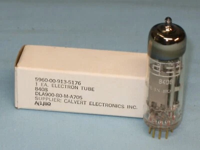 ВАКУУМНАЯ ТРУБКА ~ 8408 ~ CEI ~ НОВЫЙ ИЗ СТАРЫХ ЗАПАСОВ ~ 8408 - Изображение 1 из 2