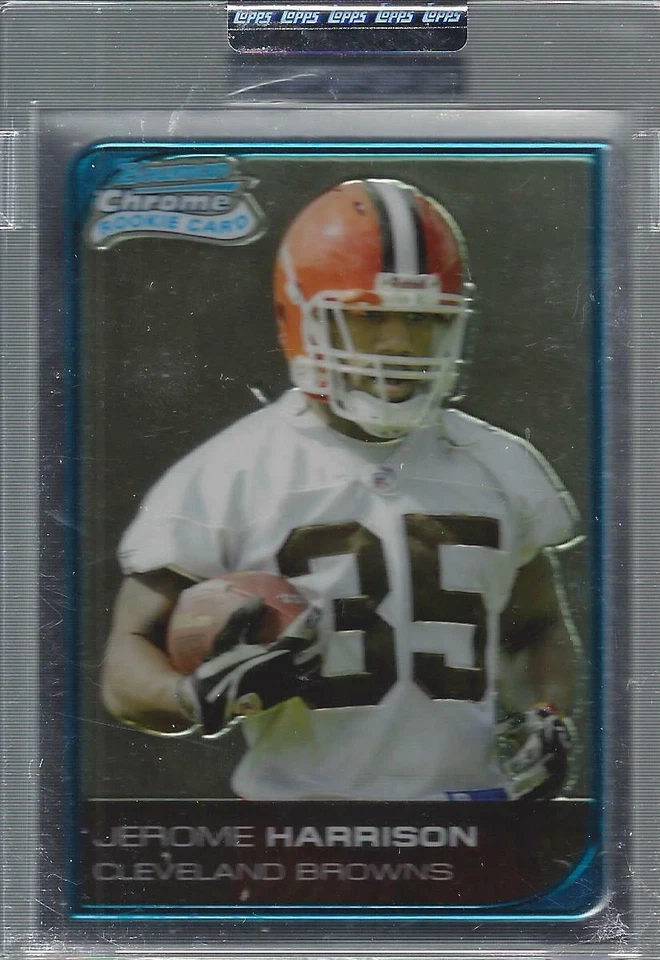 2006 Bowman Chrome Uncirculated Rookies Football Card Pick - Image 1 of 1