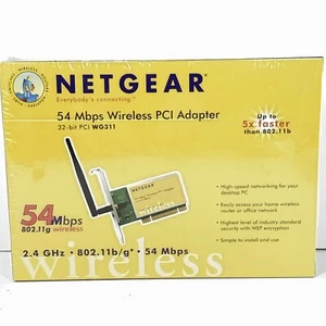 Adaptador PCI Inalámbrico Netgear 54 MBPS WG311NA - Nuevo/Sellado - Imagen 1 de 3