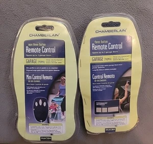 Chamberlain Three-Button Remote Plus Mini Three Button Remote - Picture 1 of 5