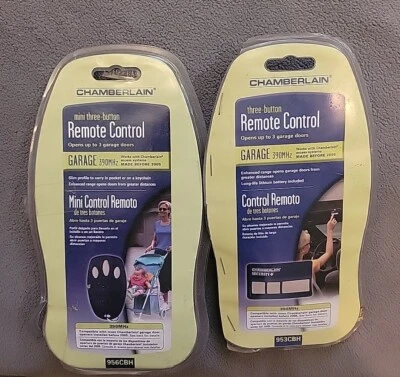 Chamberlain Three-Button Remote Plus Mini Three Button Remote  - Image 1 of 4