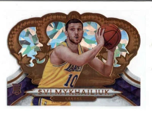 SVI MYKHAILIUK 2018/19 CROWN ROYALE #187 CRYSTAL ROOKIE DIE-CUT #41/99 AY9147 - Picture 1 of 1