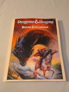 Dungeons and Dragons tapa blanda reimpresión de reglas Cyclopedia BECMI - Imagen 1 de 5