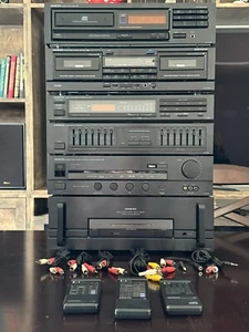 Onkyo HiFi Stereo Audio System. M-5160, P-3160, EQ-140, T-4038, TA-W200, DX-1700 - Picture 1 of 21