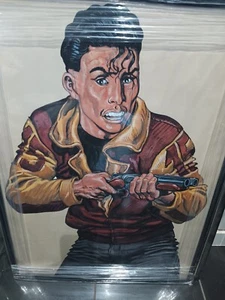 Belgium Law Enforcement Targets Shooting Target Poster Framed MALIK William Tai - Picture 1 of 19