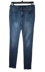 Joe's Jeans Girls Size 14 Denim Blue Skinny Jean Medium Wash Adj Waist - Picture 1 of 9