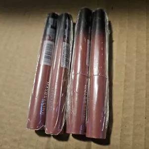 4 Pk Maybelline Ultimatte Color Sensational Matte Lipstick 499 MORE BLUSH 0.06oz - Picture 1 of 2