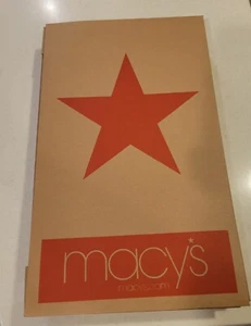 Vintage (6) Macy's Red Star **EMPTY** Shirt Gift Boxes - Picture 1 of 8