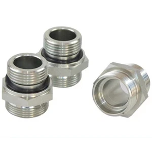 Pneumatic/Hydraulic Connecto Adaptor Fitting-Size M14x3/8" BSP To M52x1-1/2" BSP - Picture 1 of 26