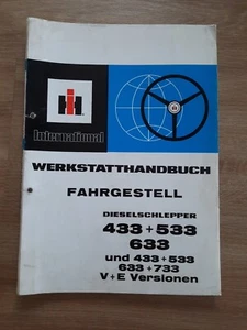 IHC Werkstatthandbuch Fahrgestell Dieselschlepper 433 533 633 ORIGINAL 1978 - Bild 1 von 11