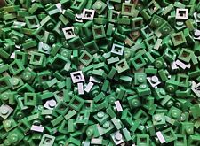 100x LEGO® Platte / Plate 1x1 3024 dunkelgrün / dark green Neu