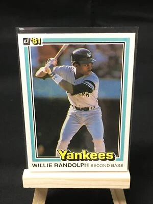 Donruss 1981 - #345 Willie Randolph - casi como nuevo - envío gratuito Foto 1 de 2
