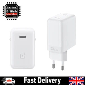 OnePlus Warp Charge 65 Netzteil USB Typ C 6,5A 65W Ladegerät Reisestecker EU - Bild 1 von 6