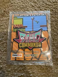 BIONIC COMMANDO Juego de 2 Parches Coleccionistas RARO NUEVO SELLADO Xbox Nes Envío Gratis - Imagen 1 de 2