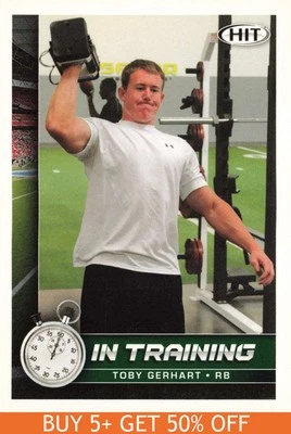 2010 SAGE HIT #75 Toby Gerhart Stanford Cardinal Football - Image 1 of 2