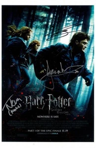 Harry Potter Cast Signed Photo - Felton, Isaacs, Tena - Picture 1 of 4