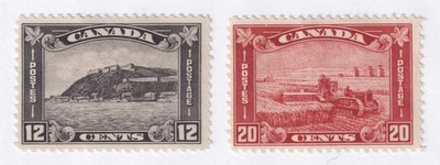 MATT'S STAMPS CANADA SCOTT #174-175 COMMEMORATIVE ISSUES OF 1930-31, MNG CV$40 - Image 1 of 3