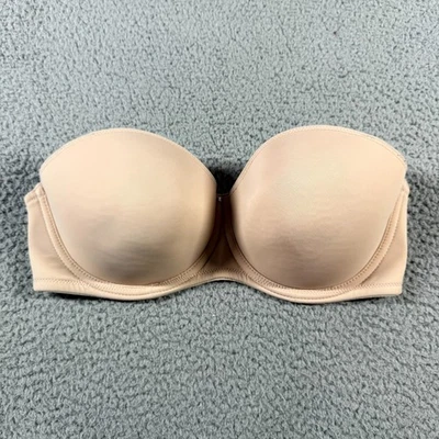 Sujetador sin tirantes Fantasie para mujer con aros nude talla 34DD Foto 1 de 4