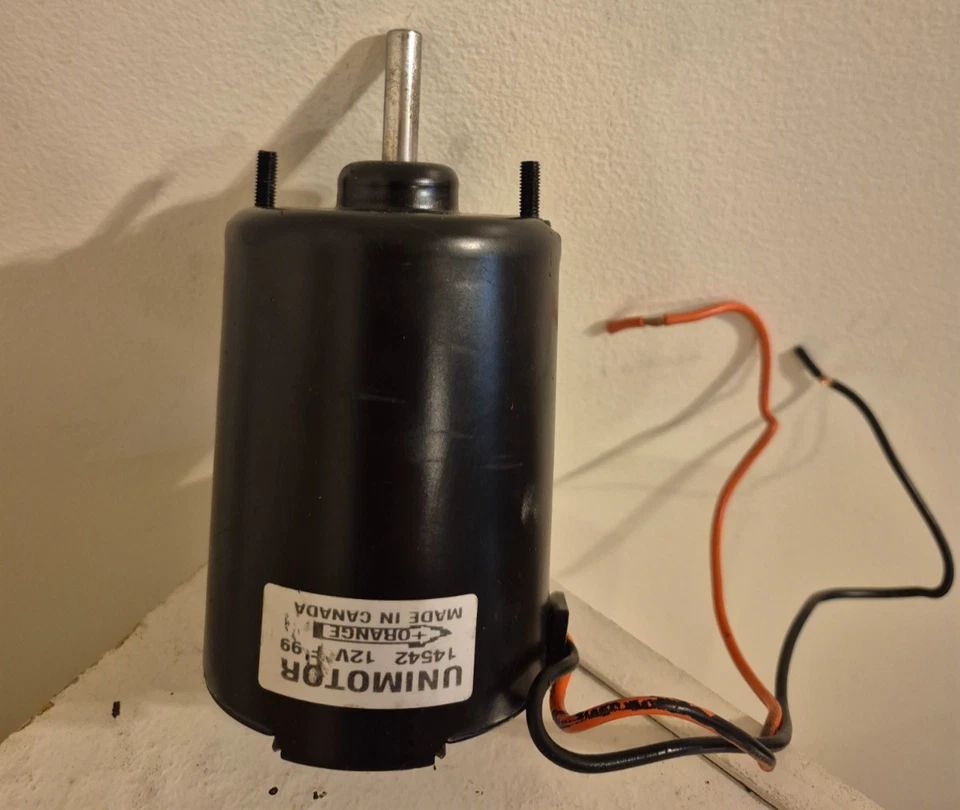 Motor soplador 4 estaciones 35542 sin jaula de rueda Ford Tempo 1984-19585/topacio Mercury Foto 1 de 4