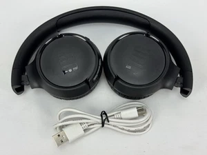 JBL Tune 510BT Wireless Bluetooth On-Ear Headphones Black - Tested - Picture 1 of 11